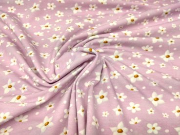 Herzkäfer Flower jersey with Flowers for children by Hilco Textiles